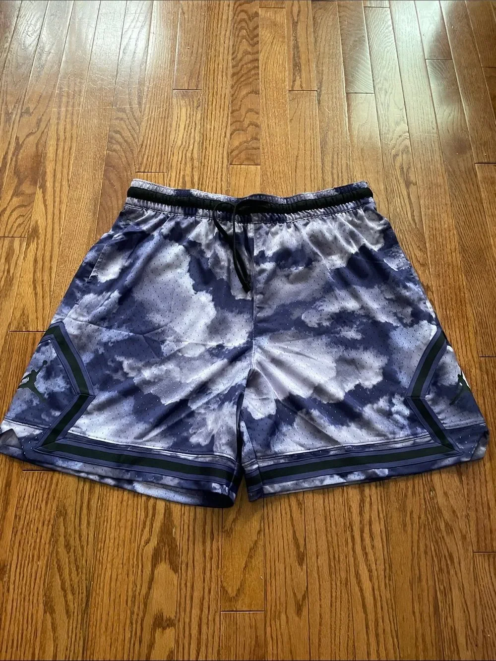 Jordan Dri-Fit Purple Tie Dye Basketball Shorts Men’s Sz XXL